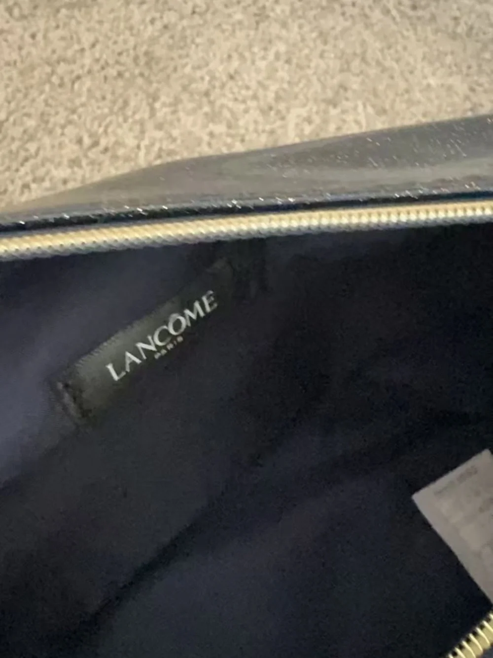 Lancôme midnight blue Cosmetic Bag - 10*6*2  Makeup Pouch